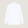 Slim Fit Shirt in Poplin with Givenchy Embroidery Slim Fit Shirt in Poplin with Givenchy Embroidery