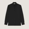 Slim Fit Shirt in Poplin with Givenchy Embroidery Slim Fit Shirt in Poplin with Givenchy Embroidery