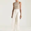 Slim Fit Tank Top in Cotton with Givenchy Paris Print