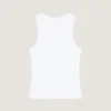 Slim Fit Tank Top in Cotton with Givenchy Paris Print