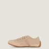 Slim Sneakers in Mesh and Suede