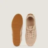 Slim Sneakers in Mesh and Suede