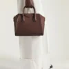 Small Antigona Bag in Box Leather