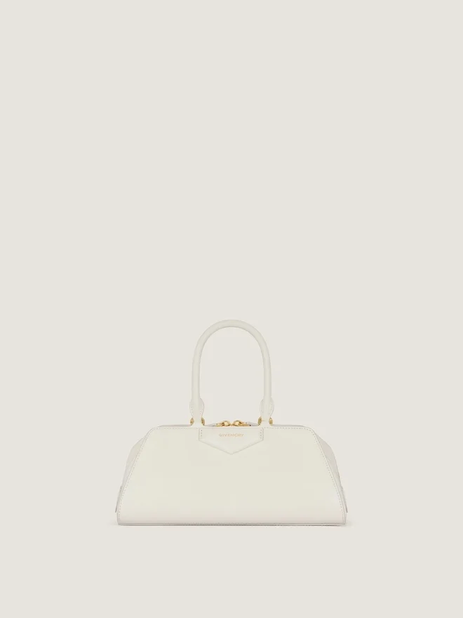 Small Antigona East-West Bag in Box Leather Small Antigona East-West Bag in Box Leather