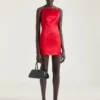 Small Antigona East-West Bag in Box Leather