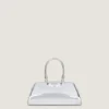 Small Antigona East-West Bag in Laminated Leather Small Antigona East-West Bag in Laminated Leather