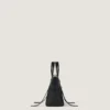 Small the Snatch Bag in Grained Leather