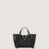 Small the Snatch Bag in Grained Leather