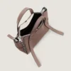 Small the Snatch Bag in Grained Leather