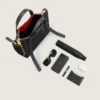 Small the Snatch Bag in Grained Leather
