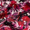 Square in Silk with Floral Print