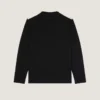 Sweater in Wool with Gros Grain Details