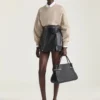 Sweatshirt in Fleece with Givenchy Stamp Print