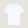 T-Shirt in Cotton and Silk with Givenchy Paris Jacquard