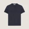 T-Shirt in Cotton Knit with Givenchy Paris Jacquard