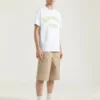 T-Shirt in Cotton with Givenchy Paris Embroidery