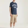 T-Shirt in Cotton with Givenchy Paris Embroidery