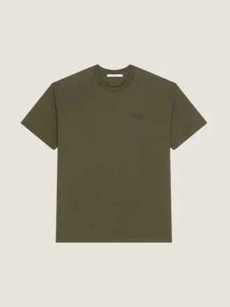 T-Shirt in Cotton with Givenchy Stamp Print