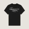 T-Shirt in Cotton with Givenchy Stamp Print