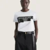 T-Shirt in Cotton with Givenchy Tape Print