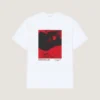 T-Shirt in Cotton with Surrealism Print