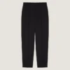 Tailored Double Pleat Trousers in Wool Twill Tailored Double Pleat Trousers in Wool Twill