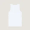 Tank Top in Cotton with Givenchy Stamp Print