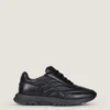 Trainers Sneakers in Shiny Padded Leather
