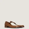 Tux Bicolor Loafers in Leather