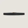 Voyou Belt in Shiny Leather