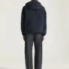 Windbreaker in Polyfaille Embroidered Givenchy Paris