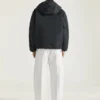Windbreaker in Polyfaille with Givenchy Stamp Embroidery