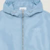 Windbreaker in Polyfaille with Givenchy Stamp Embroidery