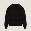 Zipped Cardigan in Cotton Embroidered Givenchy Paris